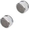 Strahlregler Perlator ECO 8 Anti-Kalk M24 Verchromt 2 Stück -Küchenbedarf Discounter 00907 KAT01 190209 495x473