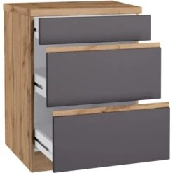 Held Möbel Küchenunterschrank Turin 60 Cm Mit Auszügen Graphit/Wotaneiche 18 Held Möbel Küchenunterschrank Turin 60 Cm Mit Auszügen Graphit/Wotaneiche -Küchenbedarf Discounter 189397 11016600 S 03