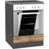 Held Möbel Herdumbauschrank Turin 60 Cm Wotaneiche/Graphit -Küchenbedarf Discounter 189473 11016600 S 02