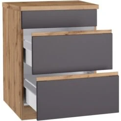 Held Möbel Kochfeldumbauschrank Turin 60 Cm Graphit/Wotaneiche 18 Held Möbel Kochfeldumbauschrank Turin 60 Cm Graphit/Wotaneiche -Küchenbedarf Discounter 189524 11016600 S 03