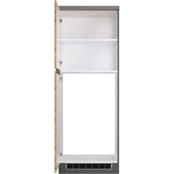 Held Möbel Kühlschrankumbauschrank Turin 60 Cm Wotaneiche/Graphit -Küchenbedarf Discounter 189536 11016600 S 03