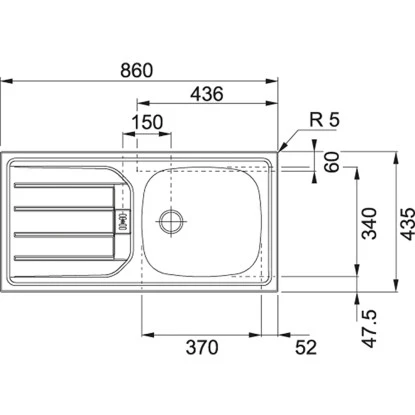 Held Möbel Spülenunterschrank Mailand 110 Cm Hochglanz Graphit/Graphit 6 Held Möbel Spülenunterschrank Mailand 110 Cm Hochglanz Graphit/Graphit – Bild 4