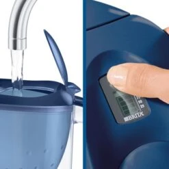 Brita Wasserfilter-Kanne Marella Blau Inkl. 3 Maxtra+ -Küchenbedarf Discounter 190557 2981 5 1
