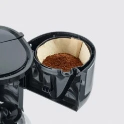 Severin Kaffeeautomat 4 Tassen Schwarz -Küchenbedarf Discounter 2254 KA4808 Schwenktfilter