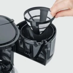 Severin Kaffeeautomat 4 Tassen Schwarz -Küchenbedarf Discounter 254 KA4808 Permanentfilter