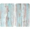 Allstar Glasabdeckplatten Blue Wood Für Glaskeramik-Kochfelder 2er-Set 2 Allstar Glasabdeckplatten Blue Wood Für Glaskeramik-Kochfelder 2er-Set -Küchenbedarf Discounter 258933 1068 1