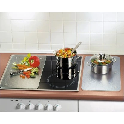 Allstar Herdabdeckplatte Für Glaskeramik-Kochfelder Transparent 2er-Set 3 Allstar Herdabdeckplatte Für Glaskeramik-Kochfelder Transparent 2er-Set