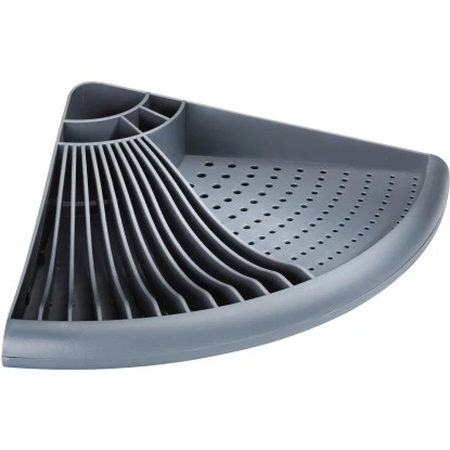 Wenko Eck-Geschirrabtropfer Grau 9 Cm X 50 Cm X 35 Cm 3 Wenko Eck-Geschirrabtropfer Grau 9 Cm X 50 Cm X 35 Cm