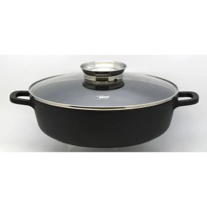 Elo Servierpfanne Alucast Rund 28 Cm 3 Elo Servierpfanne Alucast Rund 28 Cm