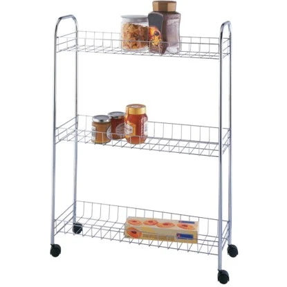 Wenko Rollregal Slim Chrom 3 Wenko Rollregal Slim Chrom