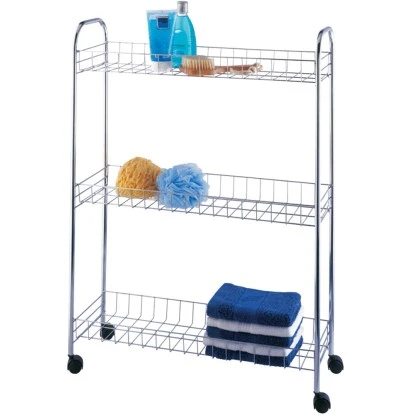 Wenko Rollregal Slim Chrom 4 Wenko Rollregal Slim Chrom – Bild 2