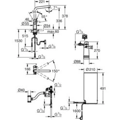 Grohe Einhand-Spültischbatterie Und Boiler Red Duo Size-L Chrom 19 Grohe Einhand-Spültischbatterie Und Boiler Red Duo Size-L Chrom -Küchenbedarf Discounter 4005176413964 4520 8