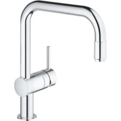 Grohe Einhand-Spültischbatterie Minta Chrom 12,5mm (1/2") U-Auslauf