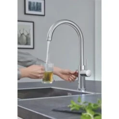 Grohe Küchenarmatur Und Boiler Red Duo Größe-L Chrom -Küchenbedarf Discounter 4005176989209 4520 7