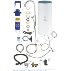 Grohe Standventil Und Boiler Red Mono Größe-L Chrom -Küchenbedarf Discounter 4005176989223 4520 6