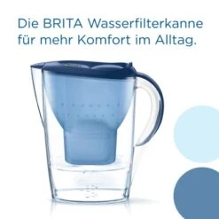 Brita Wasserfilter-Kanne Marella 2,4 L Blau Inkl. Maxtra Pro All-in-1 Kartusche -Küchenbedarf Discounter 4006387125233 2981 AI 01