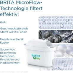 Brita Wasserfilter-Kanne Marella 2,4 L Blau Inkl. Maxtra Pro All-in-1 Kartusche -Küchenbedarf Discounter 4006387125233 2981 AI 04