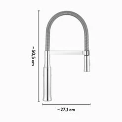 Einhebel-Küchenarmatur Tavora Verchromt -Küchenbedarf Discounter 4007874111944 VM01 260521