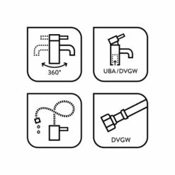 Einhebel-Küchenarmatur Tavora Verchromt -Küchenbedarf Discounter 4007874111944 WEB02 270521