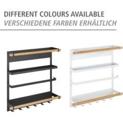 Wenko Küchenregal Magna Schwarz -Küchenbedarf Discounter 4008838351895 1068 06