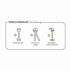 Baliv Küchenarmatur KI-1821 Chrom-Grau 8 Baliv Küchenarmatur KI-1821 Chrom-Grau -Küchenbedarf Discounter 4048122122169 WEB01 281021