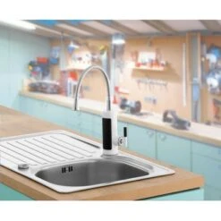 Easymaxx Warm Und Kaltwasserarmatur Mit Integriertem Durchlauferhitzer 3600 W -Küchenbedarf Discounter 4052926017378 4257 07 AB