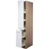 Flex-Well Classic Apotheker-Hochschrank Florida30 Cm Weiß-Sonoma Eiche -Küchenbedarf Discounter 4525911 4800 ahs30 samoa 2