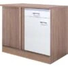 Flex-Well Classic Eck-Unterschrank Florida 110 X 60 Cm Weiß-Sonoma Eiche -Küchenbedarf Discounter 4526067 4800 uebe samoa 2