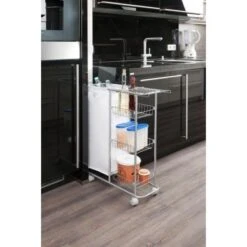 Wenko Sammelwagen Slim 3 Etagen -Küchenbedarf Discounter 4540274 1068 12100100 3