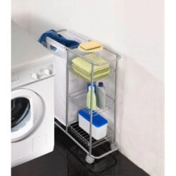 Wenko Sammelwagen Slim 3 Etagen -Küchenbedarf Discounter 4540274 1068 12100100 5