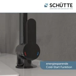 Schütte Küchenarmatur Rio Hochglanz-Graphit -Küchenbedarf Discounter 473315 2759 03