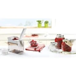 Leifheit Kirschentkerner Cherrymat -Küchenbedarf Discounter 492879 4406 .05