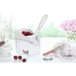 Leifheit Kirschentkerner Cherrymat -Küchenbedarf Discounter 492879 4406 .09