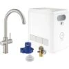 Grohe Einhand-Spültischbatterie Set Blue Professional Supersteel -Küchenbedarf Discounter 5288394 4520 31323DC2 1