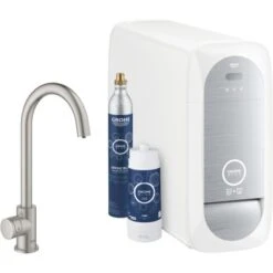 Grohe Mono Starter Kit Blue Home Supersteel