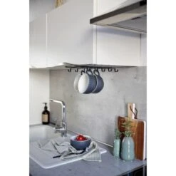 Wenko Schrankeinsatz Tassenhalter Für 10 Tassen -Küchenbedarf Discounter 534950 1068 04