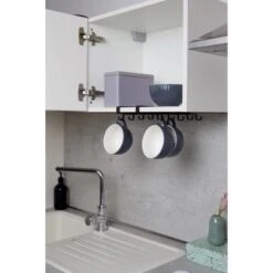 Wenko Schrankeinsatz Tassenhalter Für 10 Tassen -Küchenbedarf Discounter 534950 1068 05