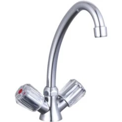 Verosan Küchenarmatur Zweigriff Niederdruck Bilbao Chrom