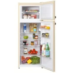 Respekta Kühl-Gefrierkombination KS144 Vintage VC Cream -Küchenbedarf Discounter 571939 4384 KS144VCA 04