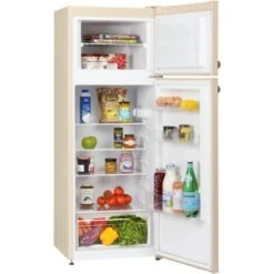 Respekta Kühl-Gefrierkombination KS144 Vintage VC Cream -Küchenbedarf Discounter 571939 4384 KS144VCA 05