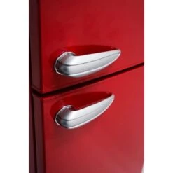 Respekta Kühl-Gefrierkombination KS144 Vintage VC Rot -Küchenbedarf Discounter 5719588 4384 02