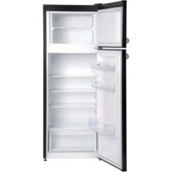 Respekta Kühl-Gefrierkombination KS144 Vintage VC Schwarz -Küchenbedarf Discounter 572003 4384 KS144VSA 03