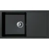 Miló Einbauspüle Granitverbundstoff Blissano 76 Schwarz -Küchenbedarf Discounter 5903140018100 10
