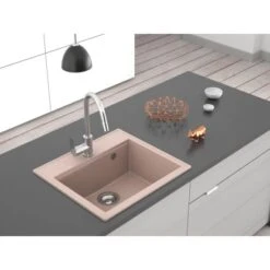 Miló Einbauspüle Granitverbundstoff Luxuria 56 Sand -Küchenbedarf Discounter 5903140018339 30