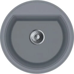 Miló Einbauspüle Granitverbundstoff Olli 51 Grau