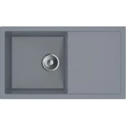 Miló Einbauspüle Granitverbundstoff Blissano 76 Grau