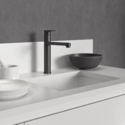 Ideal Standard Küchenarmatur Cerafine O Hoher Auslauf Silk Black -Küchenbedarf Discounter 611232 3049 5