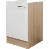 Flex-Well Exclusiv Spülenunterschrank Abaco 50 Cm Perlmutt