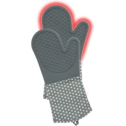 Wenko Topfhandschuhe Silikon Grau 1 Paar -Küchenbedarf Discounter 746244 1068 3