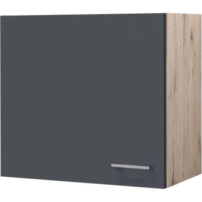 Flex-Well Exclusiv Oberschrank Morena 60 Cm Basaltgrau Matt - San Remo Eiche 3 Flex-Well Exclusiv Oberschrank Morena 60 Cm Basaltgrau Matt - San Remo Eiche